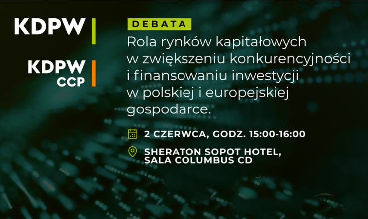Grupa KDPW zaprasza na debatę podczas EKF w Sopocie - KDPW